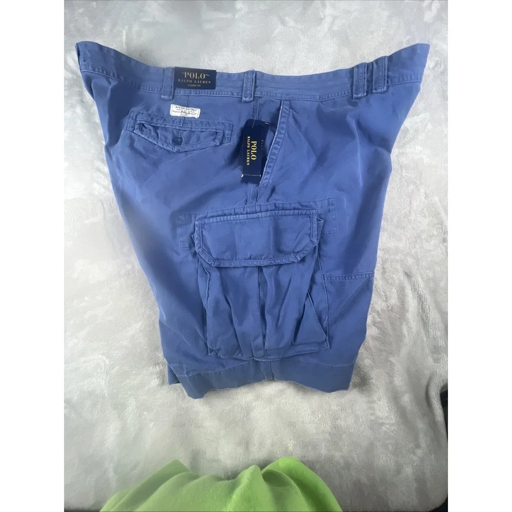 Polo Ralph Lauren Cargo Old Royal Shorts, Men's Big & Tall Size 52B - NWT $89.50